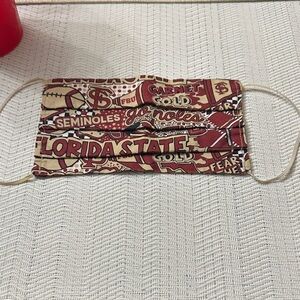 Florida State Seminoles Face Mask - Red and Gold